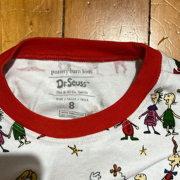 Pottery Barn Kids Dr. Seuss Grinch Pajamas 🎄 - Picture 6 of 6